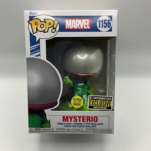 Mysterio #1156 Marvel Entertainment Earth Exclusive Glow in the Dark Funko Pop!